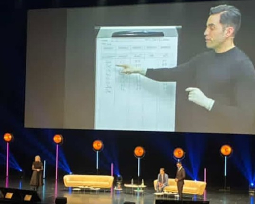 Dr. Narwan mit Live-Behandlung beim IMCAS Congress, Newsbeitrag 